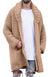 Men's Mid-Length Large Lapel Long Sleeve Knitted Cardigan