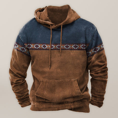 Nuevo Jersey de bolsillo canguro con capucha y cordón para hombre 