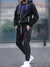 Men's Casual Honeycomb Print Sweatsuit | Outfit Set