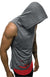 Men's Hooded Vest Double Layer Broken Copper Pullover Sleeveless Vest -  - NouveExpress