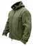 Men's Outdoor Warm Liner Fleece Jacket Cold-Proof Jacket Wind Hood Solid Color Hooded Jacket -  - NouveExpress