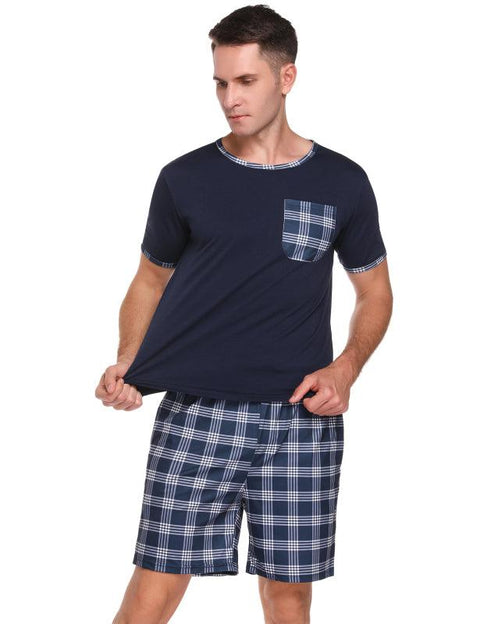 Men's Plaid Shorts, Lougewear - Shorts - NouveExpress