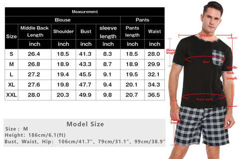 Men's Plaid Shorts, Lougewear - Shorts - NouveExpress