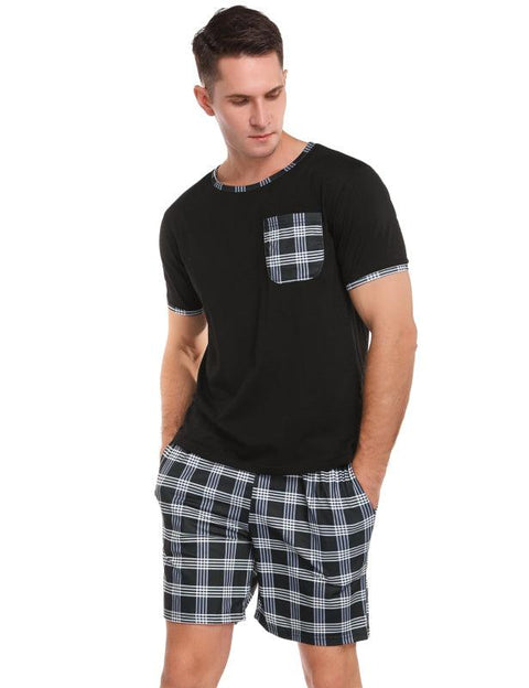 Men's Plaid Shorts, Lougewear - Shorts - NouveExpress
