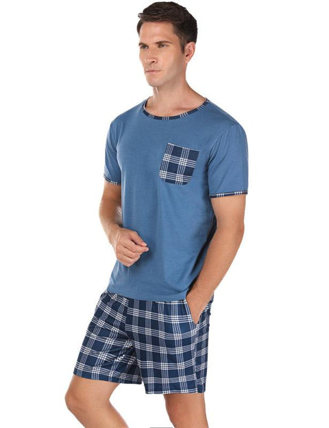 Men's Plaid Shorts, Lougewear - Shorts - NouveExpress