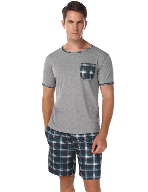 Men's Plaid Shorts, Lougewear - Shorts - NouveExpress