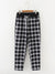 Men's Plush Plaid warm and comfortable pants pajamas -  - NouveExpress