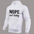 Mens Casual Solid Color 'Not Today' Hoodie - Hoodies - NouveExpress