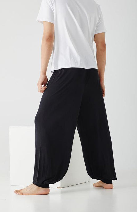 Modal Pants, Thin Loose Comfortable Wide Leg Pants - Sleepwear - NouveExpress