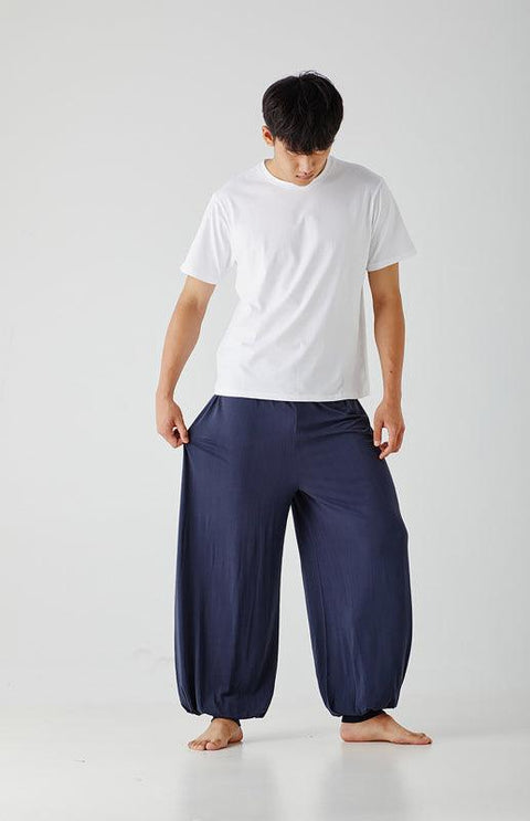 Modal Pants, Thin Loose Comfortable Wide Leg Pants - Sleepwear - NouveExpress
