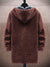 Zip Fly Fleece-Lined Long Hooded Jacket - Coats - NouveExpress